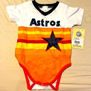 Baby’s first Astros jersey!